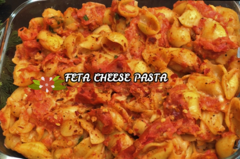 Baked Feta Cheese Pasta